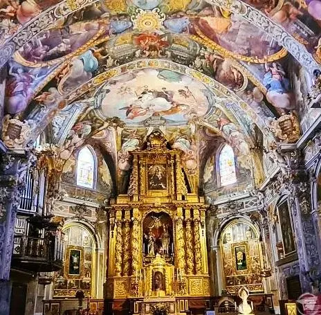 Interior de Iglesia de San Nicolás de Valencia