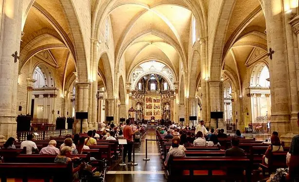 Interior de la Catedral de Valencia