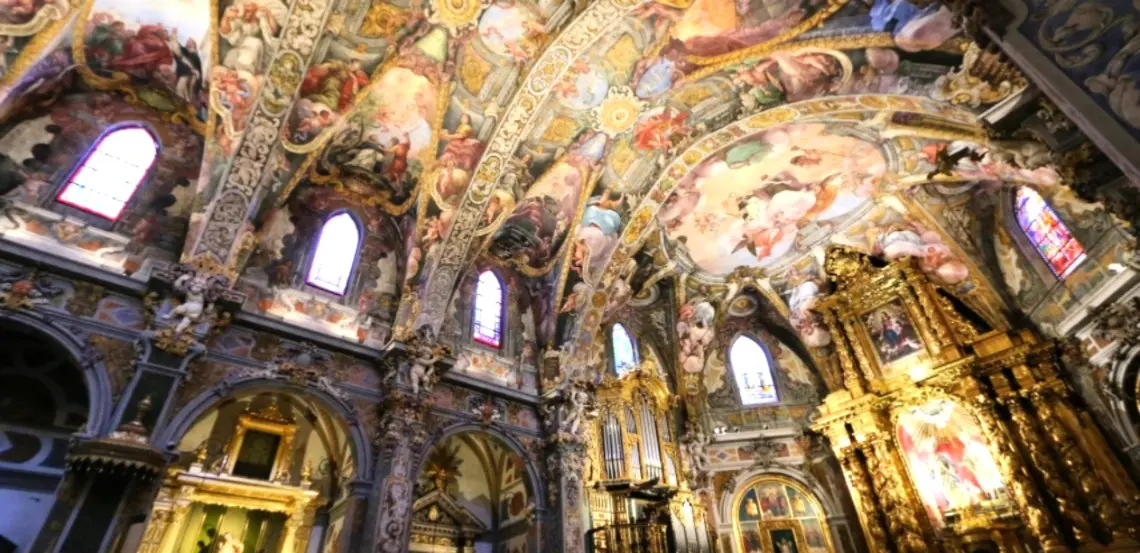 Interior de la Iglesia de San Nicolás de Valencia