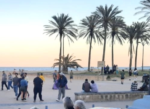 Playa de la patacona de Valencia