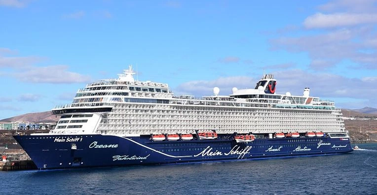 Crucero con el barco Mein Schiff
