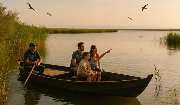 Paseo en barca por la Albufera de Valencia