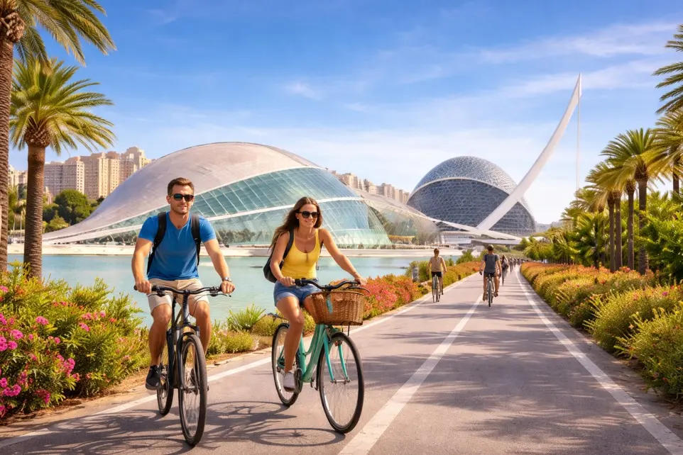 10 mejores rutas en bici por Valencia