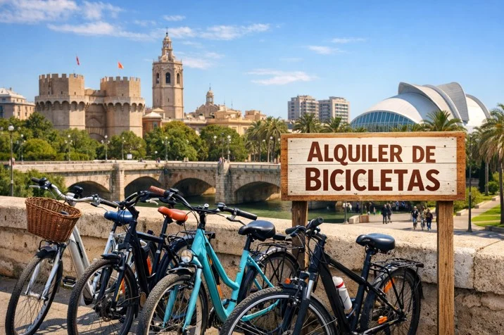Alquiler de bicicletas en Valencia