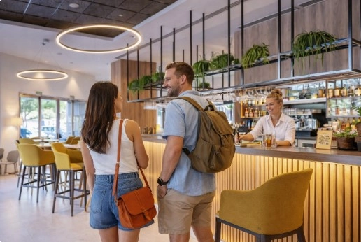 Interior del hotel Innsideby Melià Valencia Oceànic