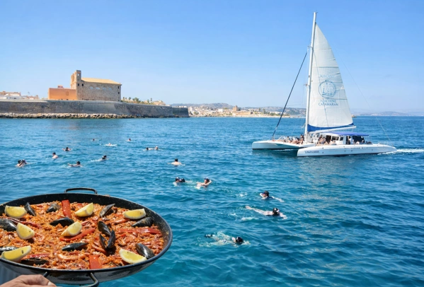 Crucero desde Alicante a Tabarca con paella a bordo